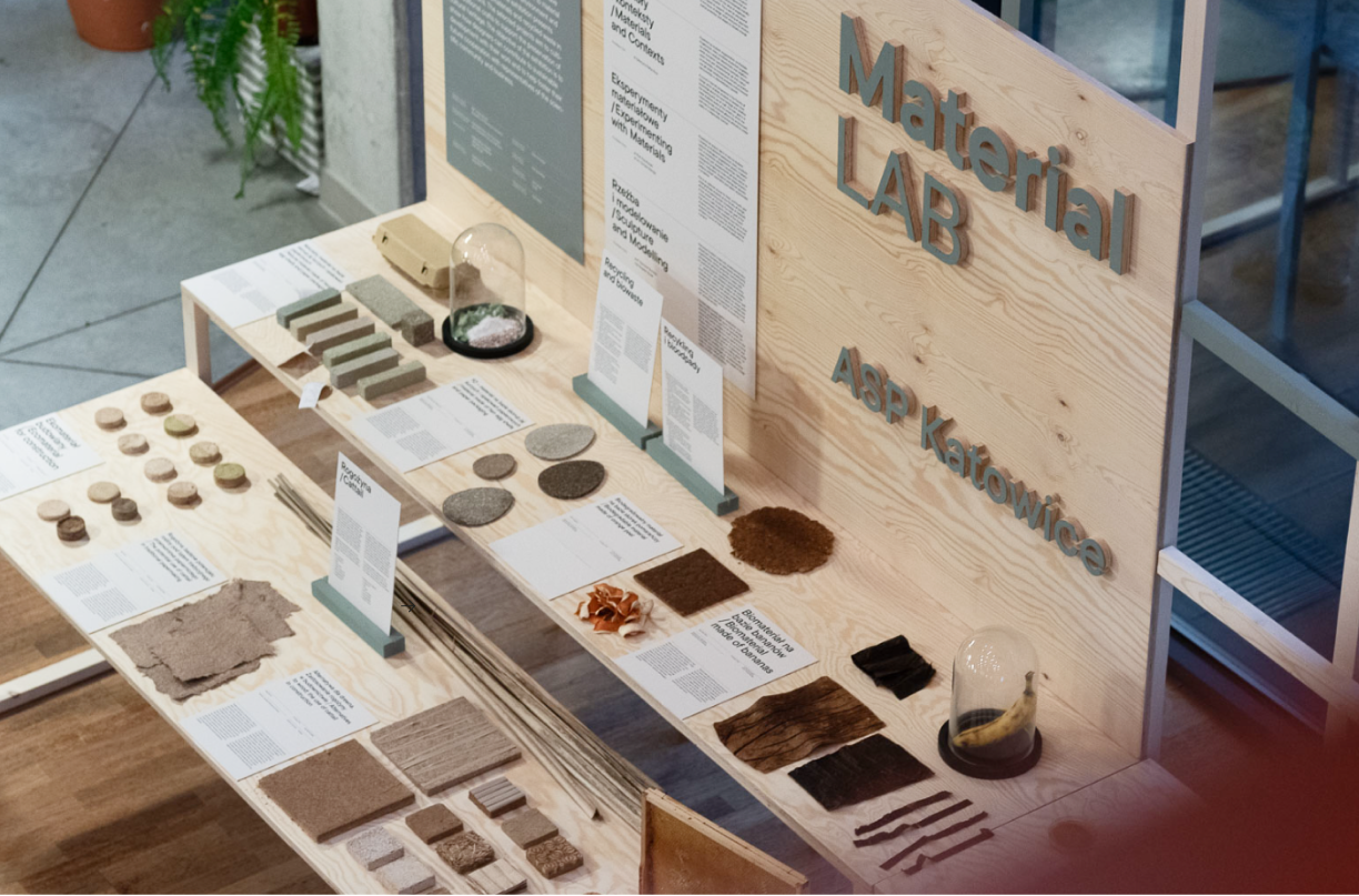 Wystawa Material Lab